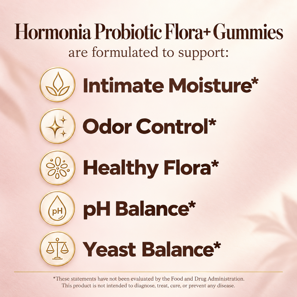 Probiotic Flora+ Gummies for Women Pineapple Probiotic for Gut Digestive & Feminine Flora Support Bacillus coagulans Vitamin C Real Pineapple Extract 60 Gummies