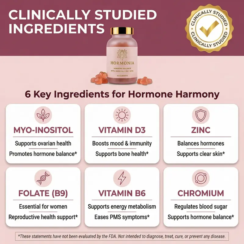 Hormonia’s Super Hormone Wellness Gummies