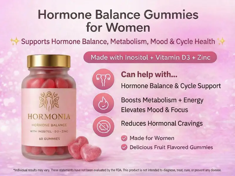 Hormonia’s Super Hormone Wellness Gummies